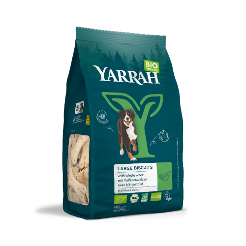 Yarrah Bio-Hundekekse Vega für größere Hunde 500 g