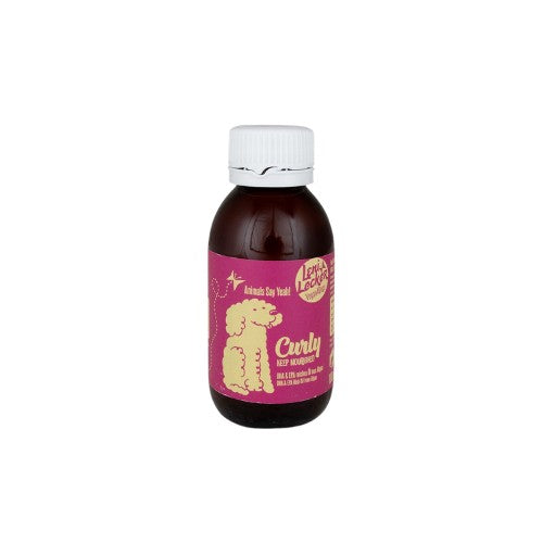 Curly Algenöl für Hunde – veganes Omega-3 Öl mit DHA & EPA, 250ml Flasche