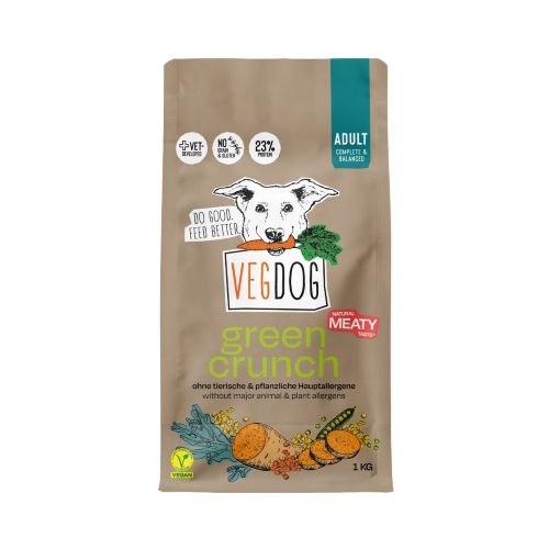 VEGDOG GREEN CRUNCH - Veganes Trockenfutter für Hunde