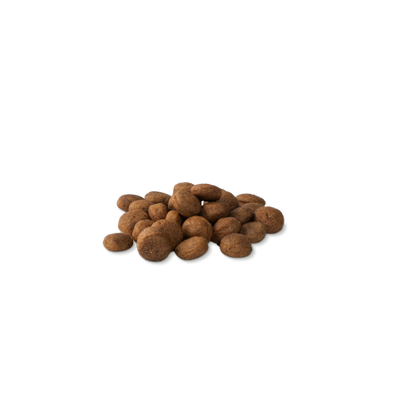 Braune Kroketten des veganen Hunderunde Knabberhappen Alleinfutters